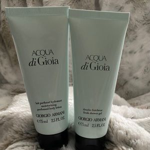 Giorgio Armani Acqua di Gioia 75ml x2